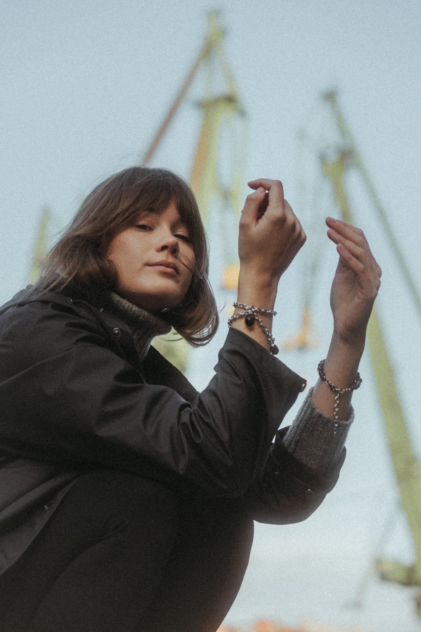 Bransoletka Portova DARK SILVER