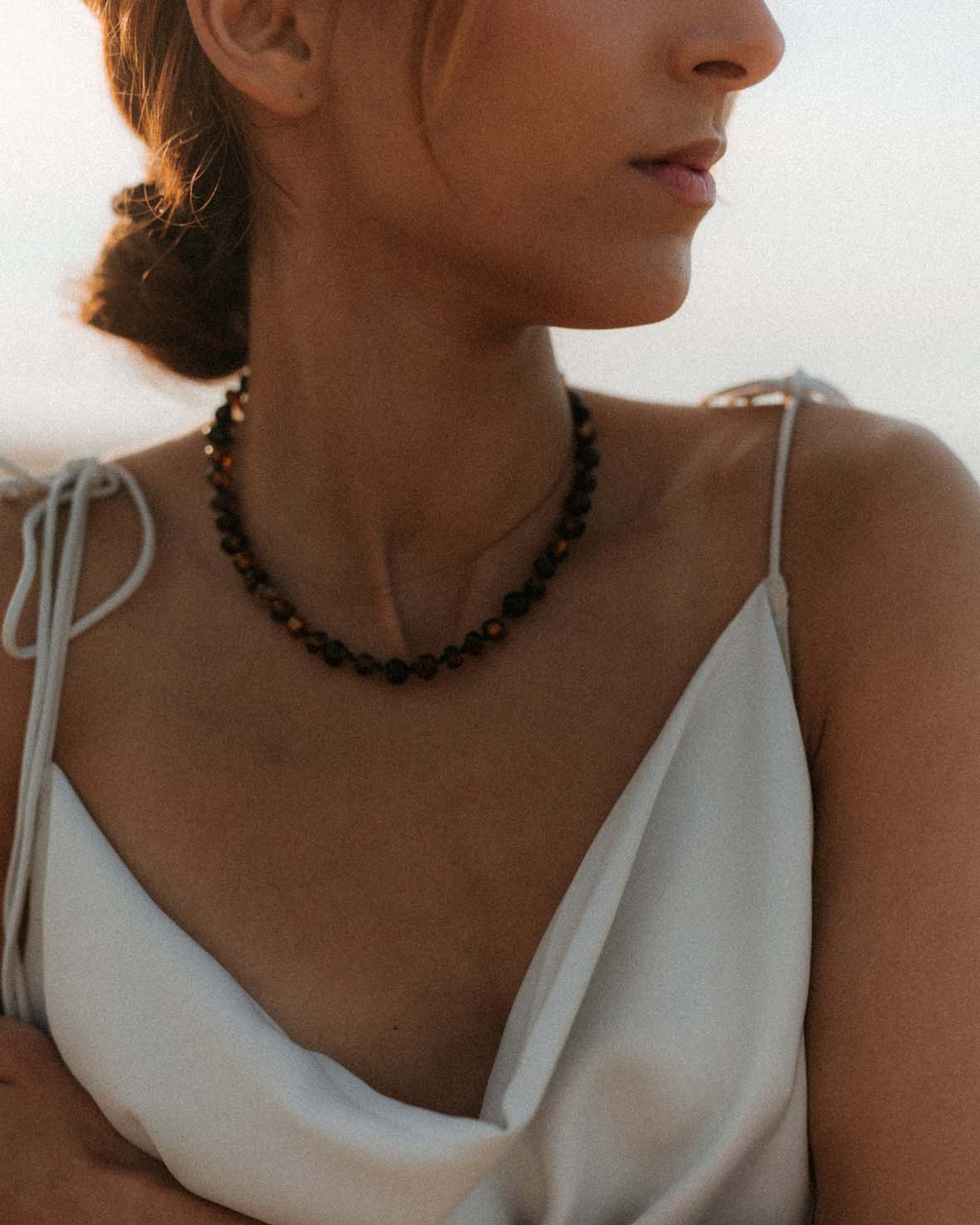 CHOKER Supelkowy STARLIGHT