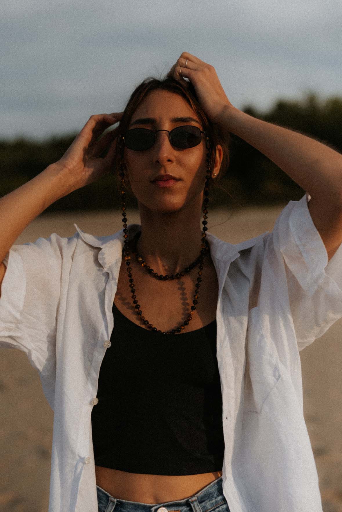 CHOKER Supelkowy STARLIGHT
