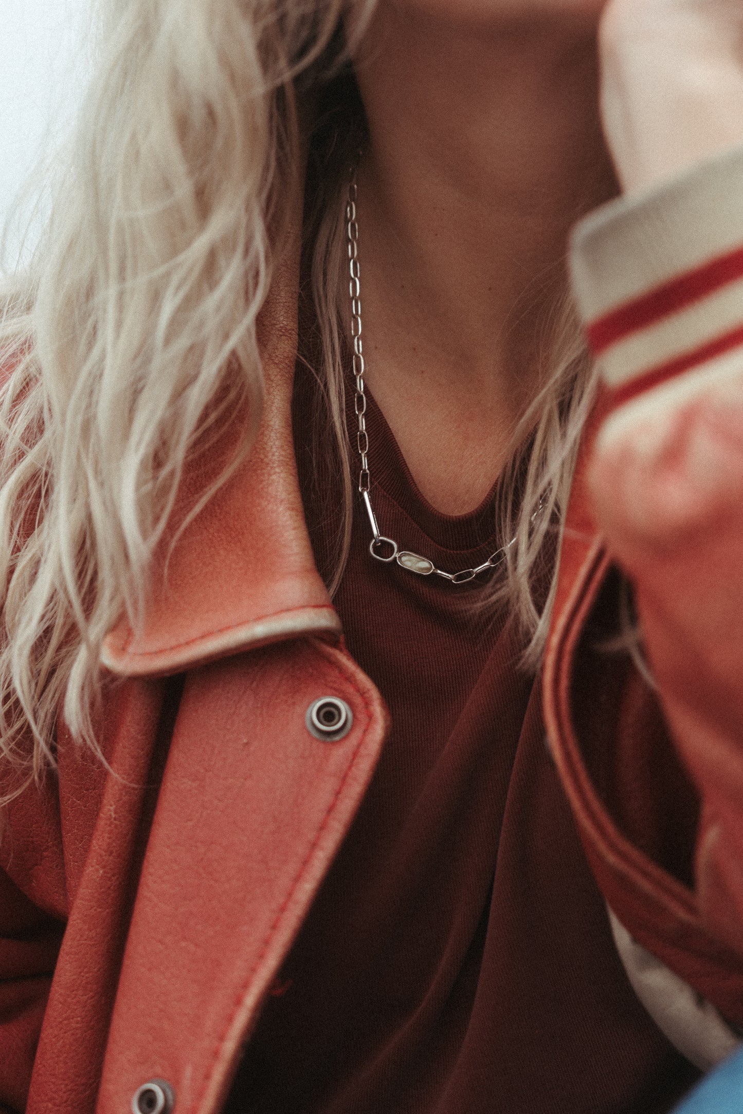 Naszyjnik JACHT Bursztyn Mleczny