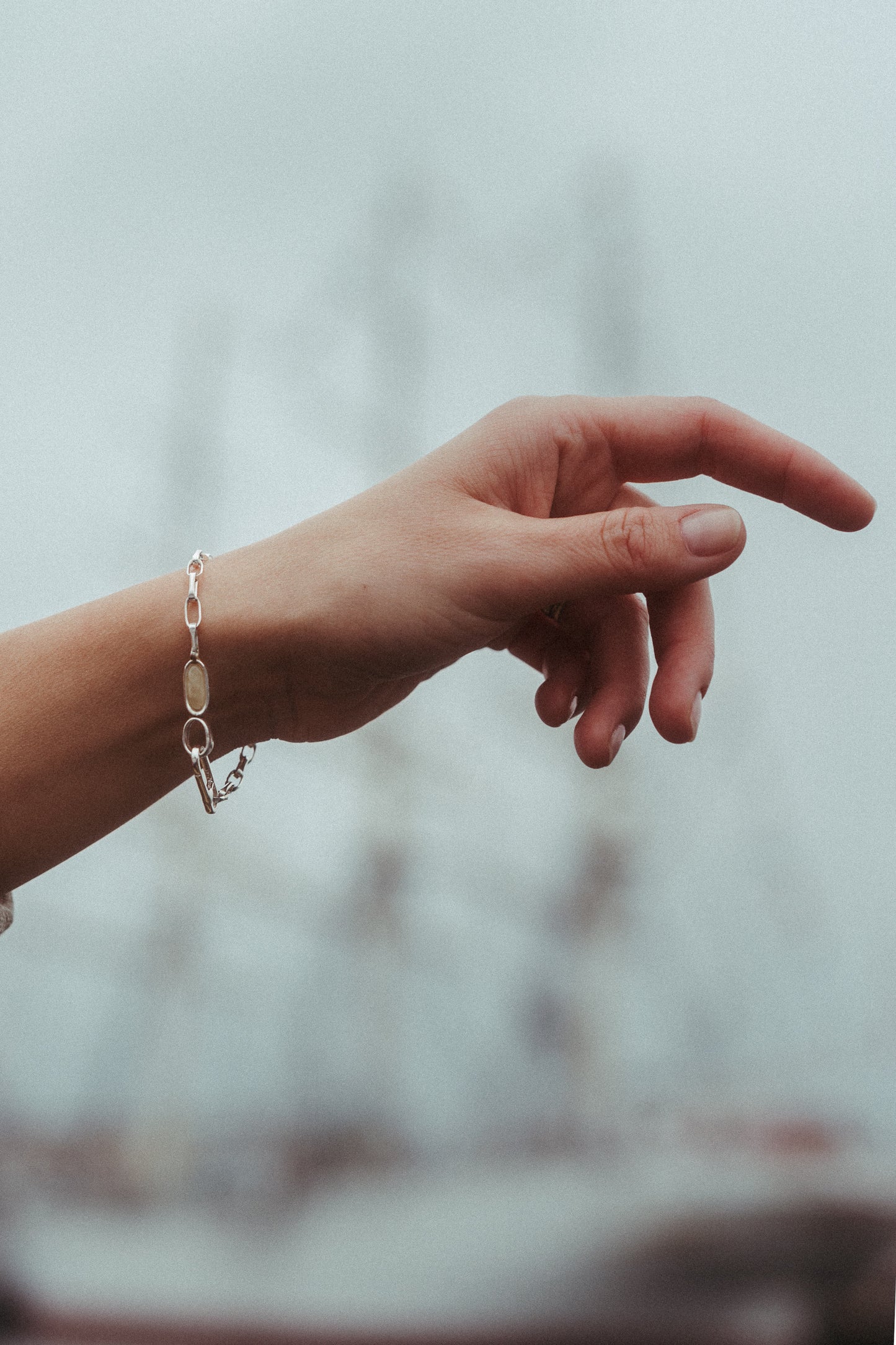 Bransoletka JACHT Bursztyn Mleczny