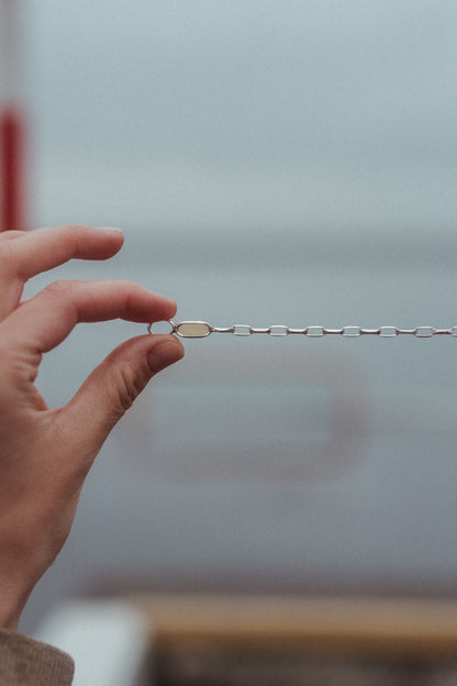 Bransoletka JACHT Bursztyn Mleczny