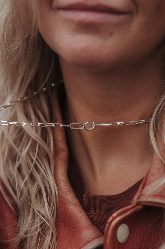 Naszyjnik JACHT Bursztyn Cytrynowy