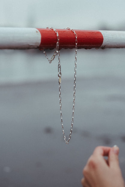 Naszyjnik JACHT Bursztyn Mleczny