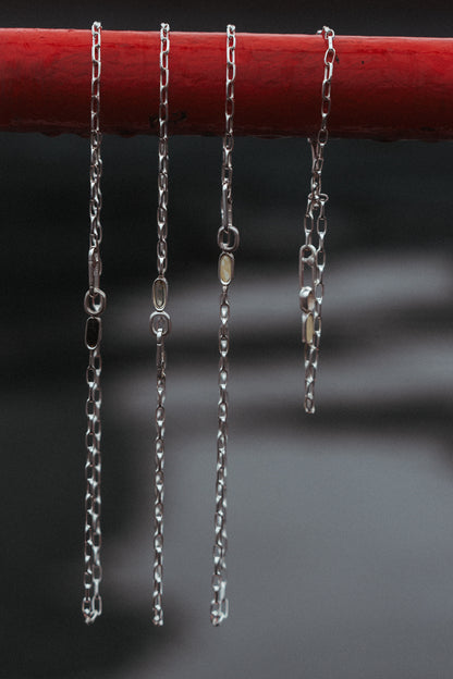 Naszyjnik JACHT Bursztyn Żużel